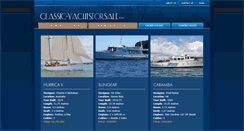 Desktop Screenshot of classic-yachtsforsale.com